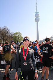 die Ukrainerin Ekateryna Serbeniuk  war die schnellste Frau im Wettbewerb (©Foto: Martin Schmitz)